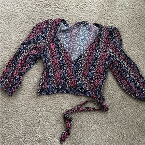 American Eagle Floral Top